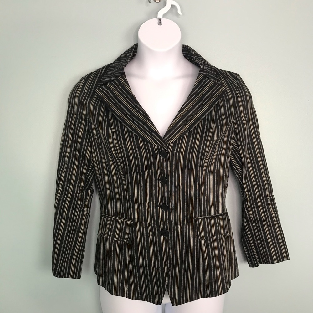 Jenne Maac Linen Blend Blazer